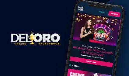 DelOro Casino App-schermafbeelding